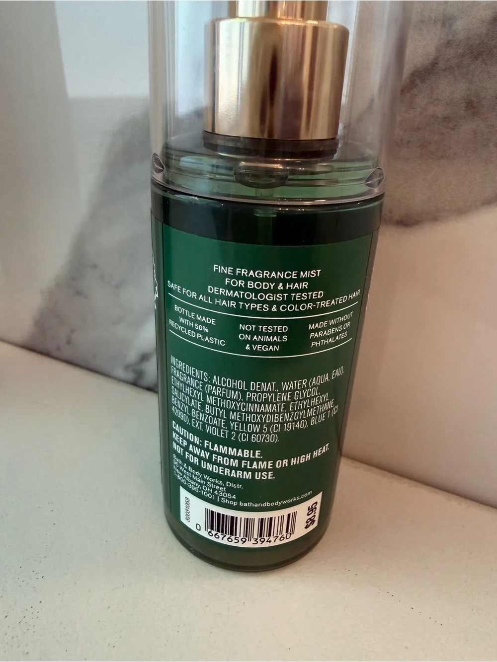 Bath & Body Works Vanilla Bean Noel Body Cream & Fine Fragrance Mist